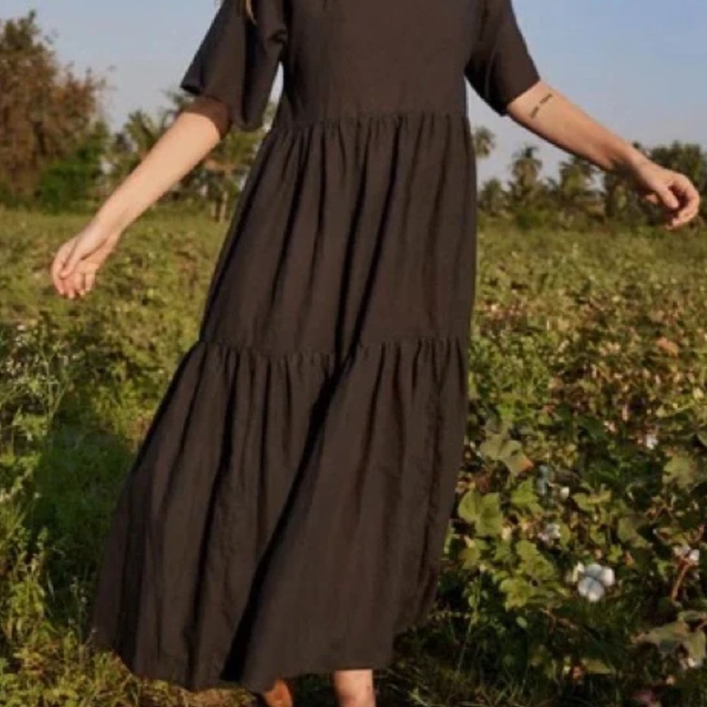 Christy Dawn Theo Dress | SOLID Black - Picture 2 of 6